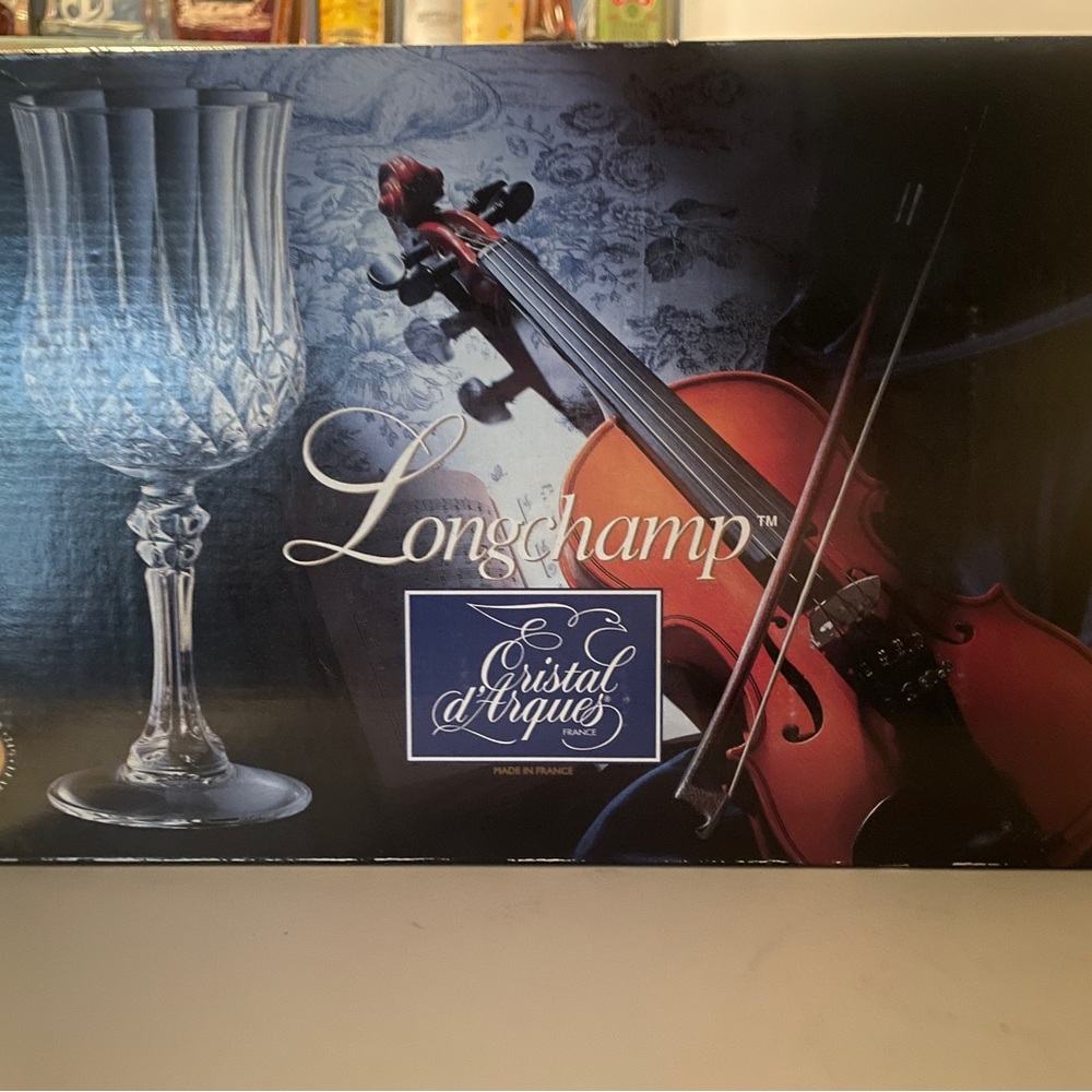 Longchamp Cristal d'Arques Glassware Set